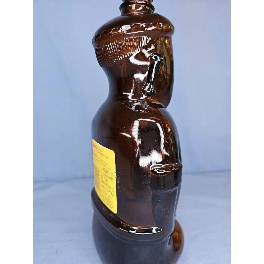 Coffee Liquor KAHLUA Bottle Aztec Decanter Mexico Made 980ml 34 oz VTG Heritage